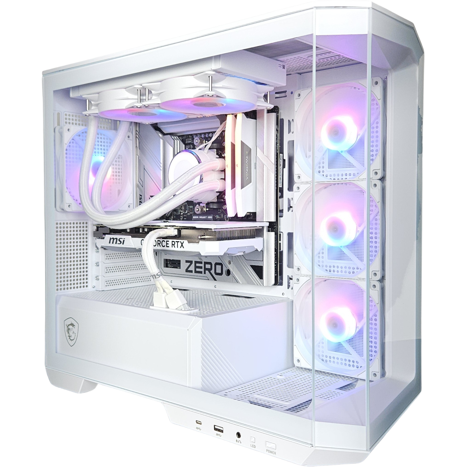 EXTREMEGAMER PANO MSI - AMD Ryzen 7 - 32 GB - 1 TB - GeForce RTX 4070 Super - Win 11 Home