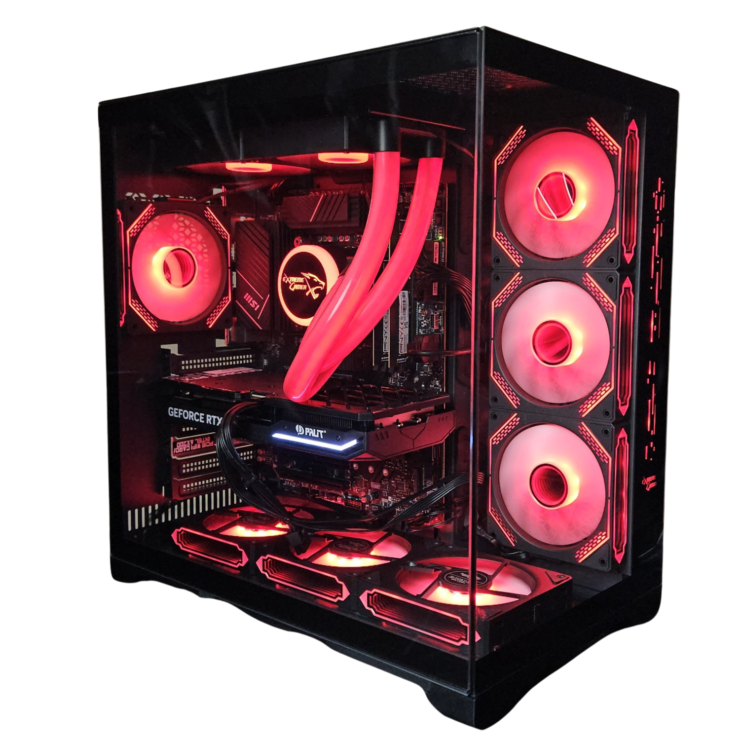 Extremegamer X Edition Level 1 Zwart - Amd Ryzen 7 32 Gb Tb Geforce Rtx 4060