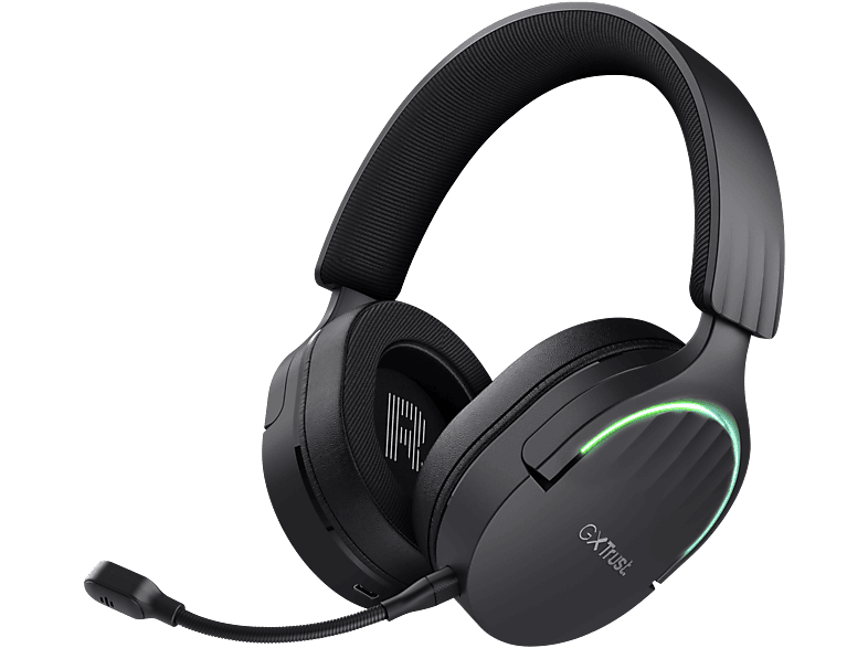 TRUST GXT 491W Fayzo Wireless, Over-ear Gaming-Headset Bluetooth Schwarz