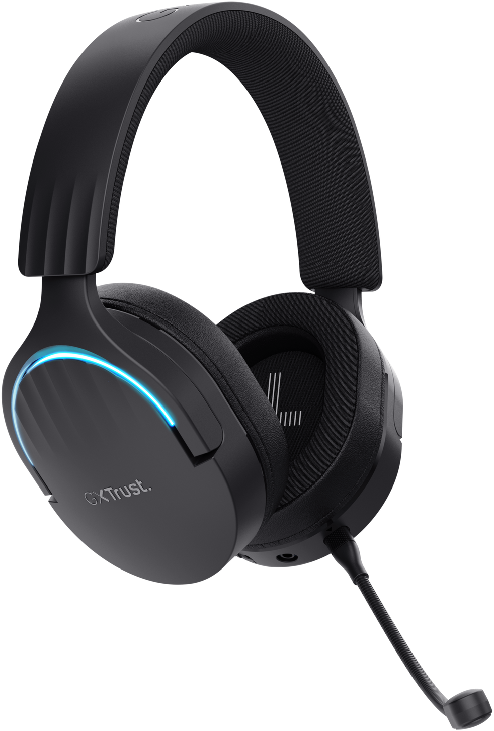 TRUST GXT 491W Fayzo Wireless, Over-ear Cuffie da gaming Bluetooth Nero