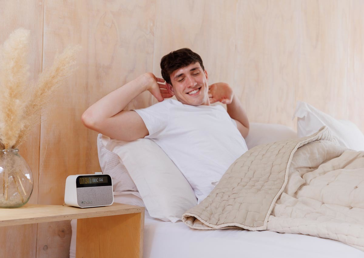 PURE Moment Radio-réveil, Numérique, DAB+, DAB, FM, Bluetooth, Café noir