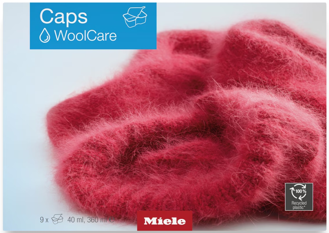 Środek piorący do wełny i tkanin delikatnych MIELE WA CWC 0902 L Caps WoolCare 9 szt.