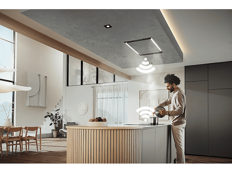 Miele DAC 4940 Stella Ambient, Edelstahl, Dunstabzugshaube (880 mm breit, 500 mm tief) — Foto 3 von 4