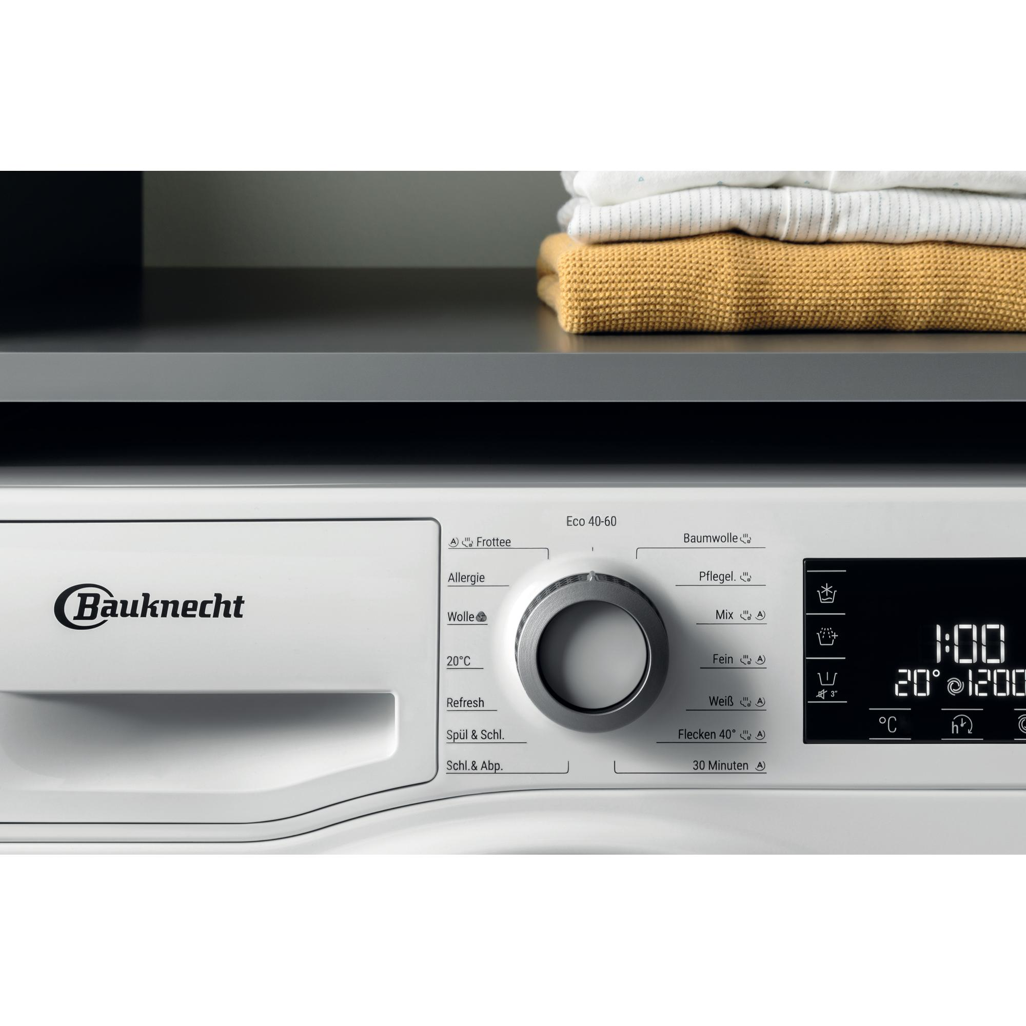 BAUKNECHT WM Elite 10 A Waschmaschine (10 kg, 1351 U/Min., A, Frontlader)