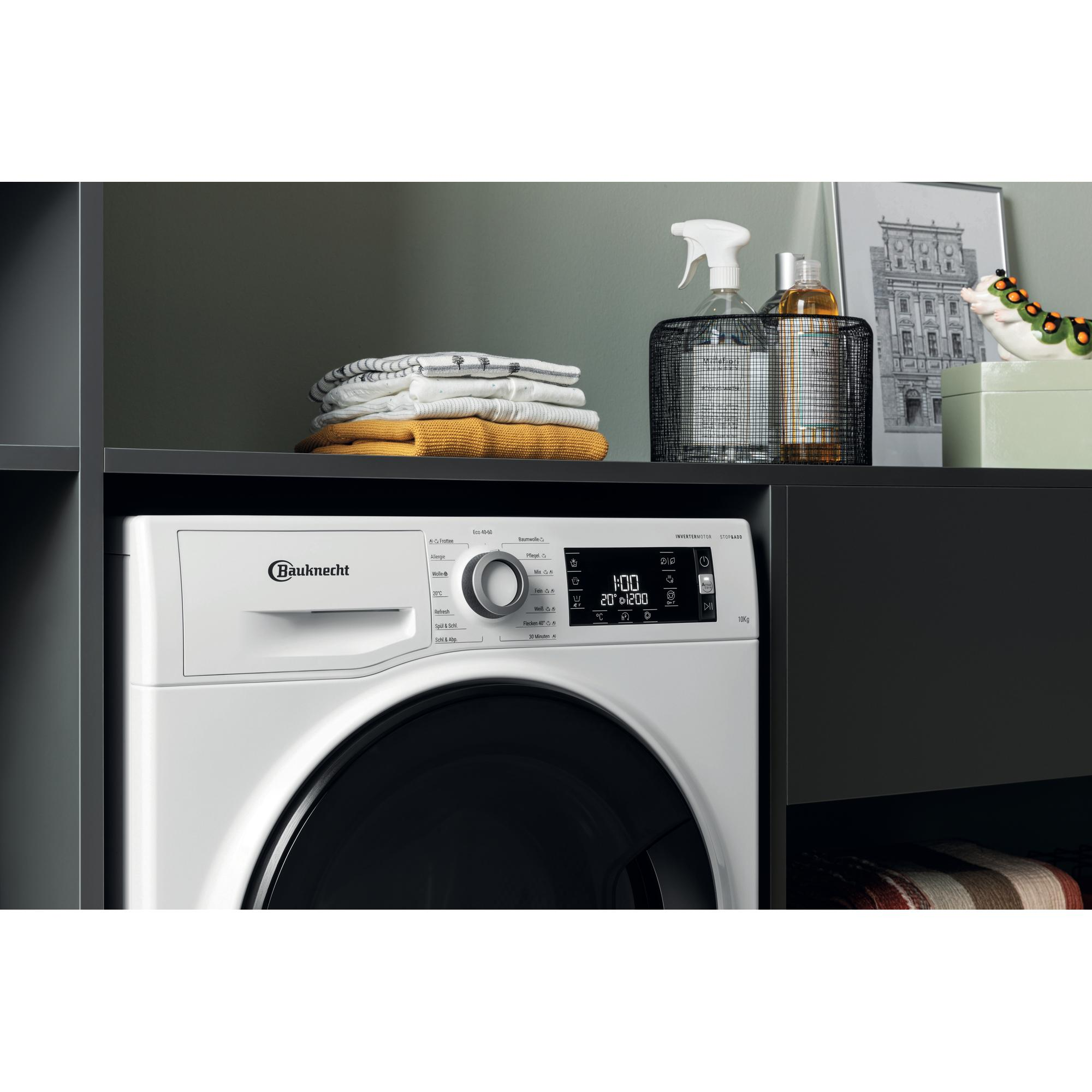 BAUKNECHT WM Elite 10 A Waschmaschine (10 kg, 1351 U/Min., A, Frontlader)