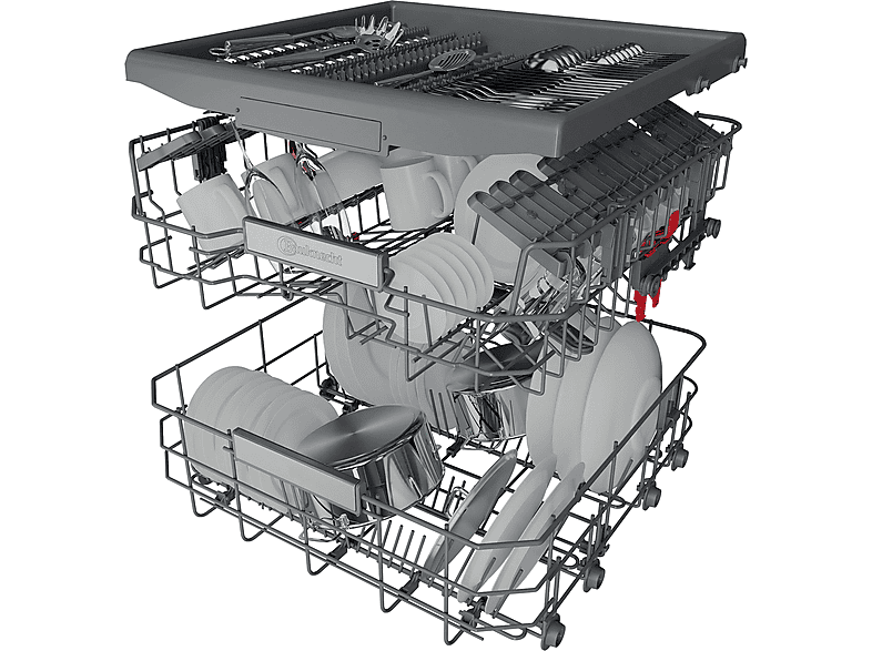 Thumbnail - BAUKNECHT B0I D541A S Geschirrspüler (vollintegrierbar, 598 mm breit, 41 dB (A), C)