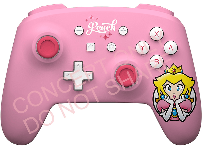 POWERA Princess Peach-Rosa Controller Mehrfarbig für Nintendo Switch ...