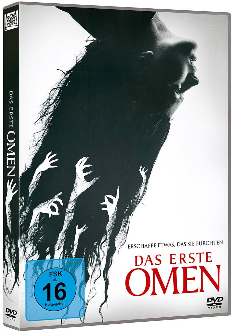 DVD-Hülle eines Horrorfilms mit dunklem Bild eines Gesichts und nach oben greifenden Händen.