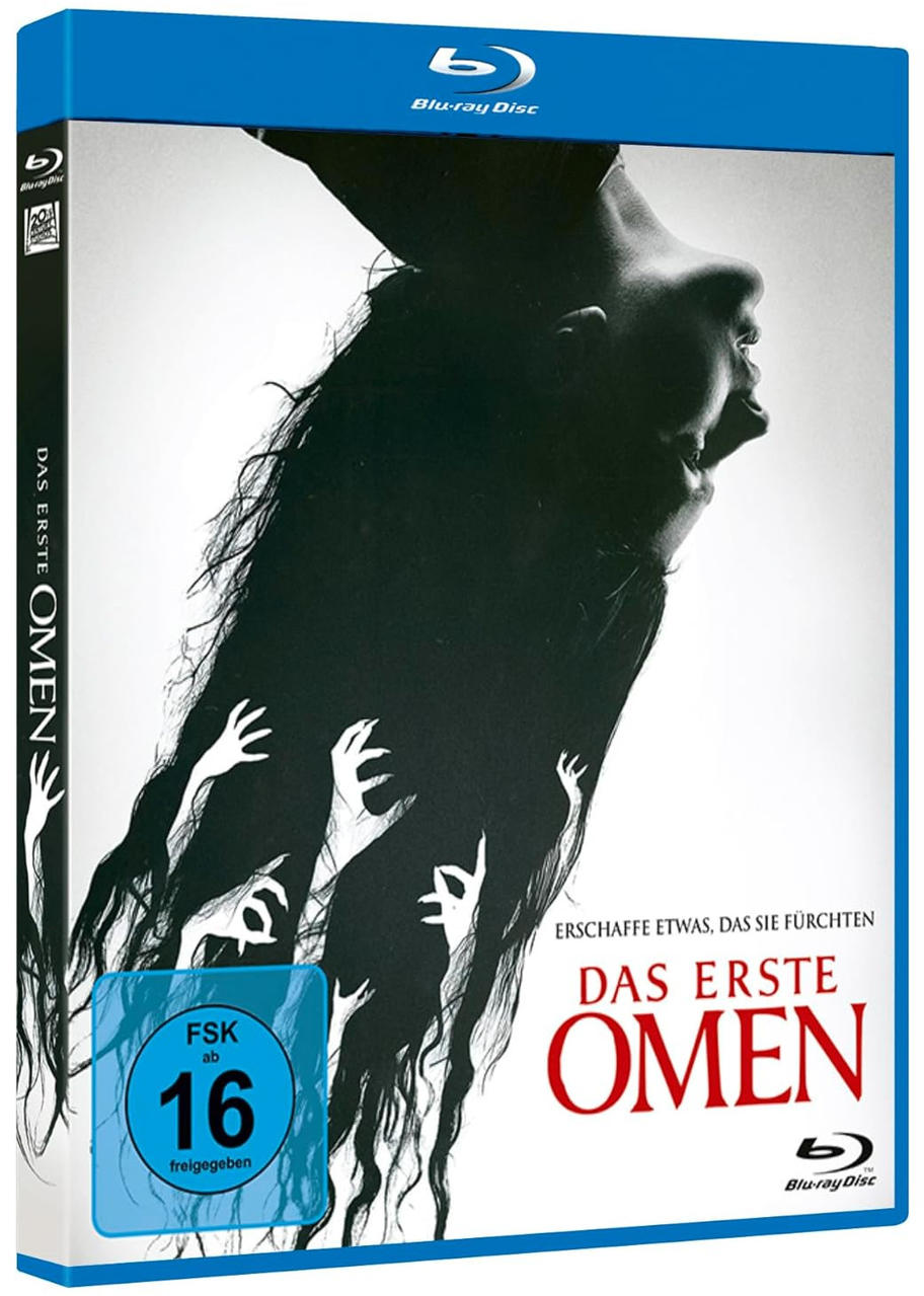 Blu-ray-Disc-Cover mit unheimlichem Gesicht und Händen.