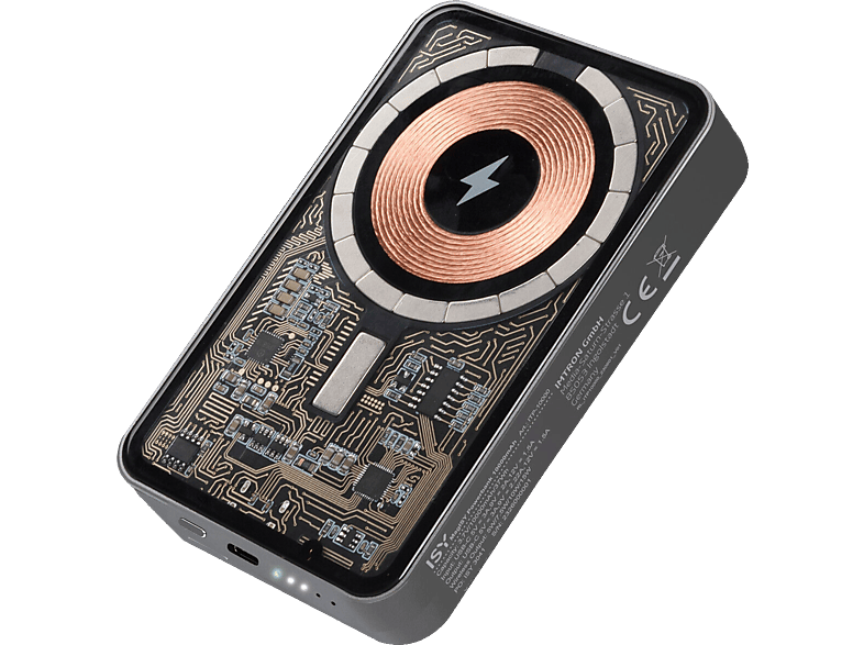 ISY ITP 10000 Powerbank mAh Transparent