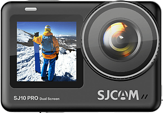 SJCAM SJ10 PRO Sportkamera dupla kijelzővel, 4K felbontás, 2,33" érintőkijelző, 170° látószög, fekete (SJ10PRO B)