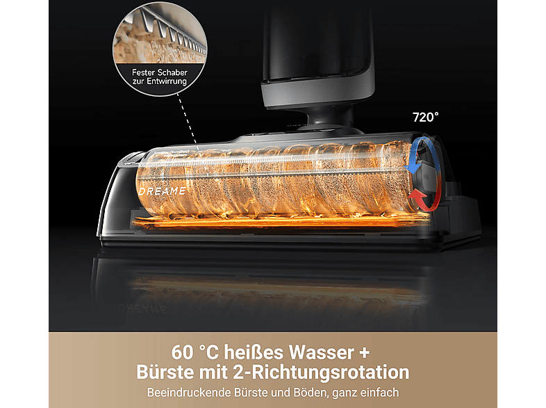 Dreame H14 Pro Nass- und Trockensauger, Schwarz — Foto 4 von 5