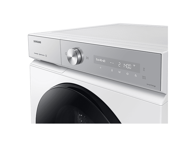 Lavadora Samsung WW90DB8U95GHU3 9Kg, 1400rpm, función vapor, EcoBubble, clase A, blanco