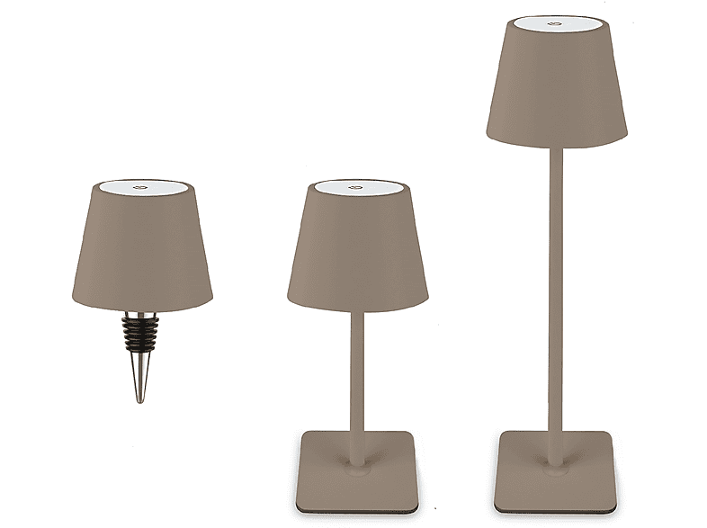 Lampada da tavolo LED Ttex THE Steel Lamp 3 IN 1