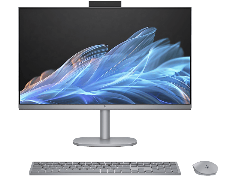 HP OmniStudio X 27-cs0770nz, All-in-One-PC, mit 27 Display, Intel® Core™ Ultra 7 155H Prozessor (24 MB Cache, bis zu 4.80 GHz), 32 GB RAM, 1 TB SSD, Arc™ Onboard Graphics, Meteor Silver, Windows 11 Home