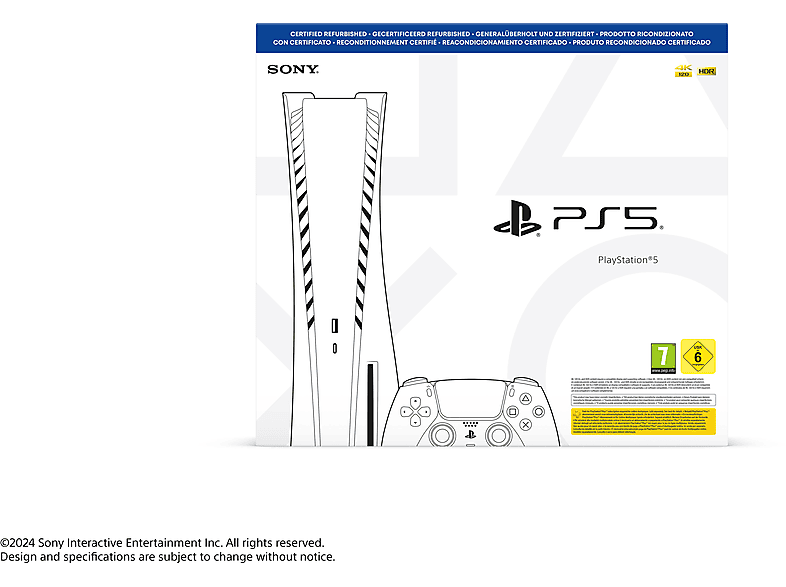 SONY PlayStation®5-Konsole refurbished (generalüberholt und zertifiziert)* Modellgruppe CFI-1000 C