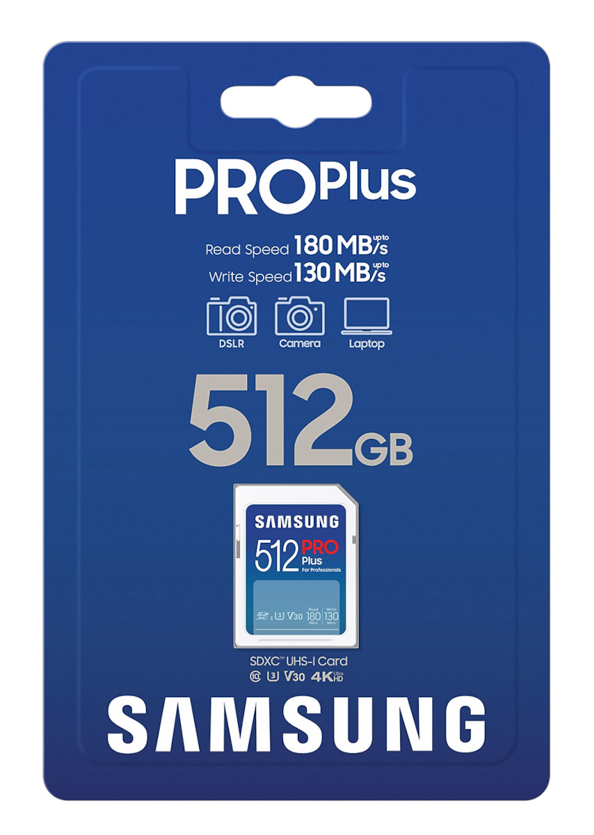Karta pamięci SAMSUNG SDXC 512GB PRO Plus (2023)