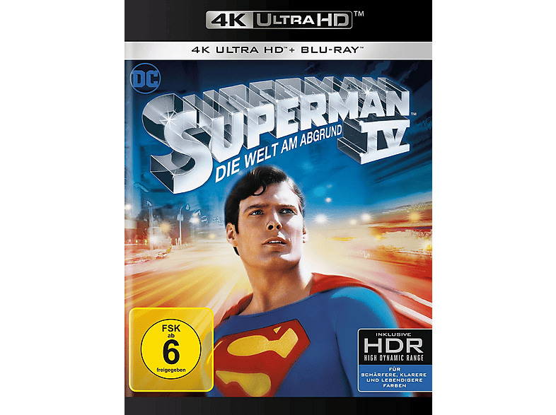 Superman 4: Die Welt am Abgrund 4K Ultra HD Blu-ray | MediaMarkt
