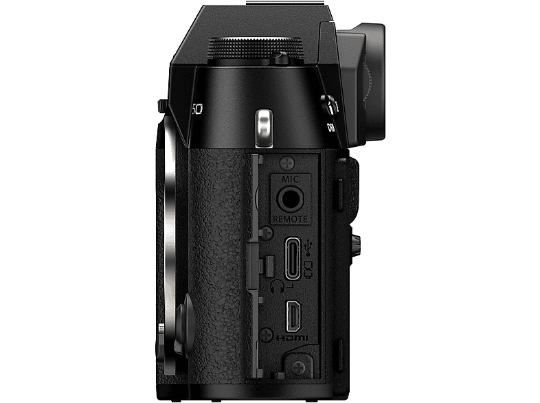 FUJIFILM X-T50 Gehäuse Schwarz Spiegellose Systemkamera, 7,62 cm Display