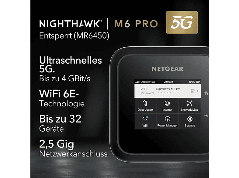 NETGEAR MR6450 Router für Mobilfunknetz