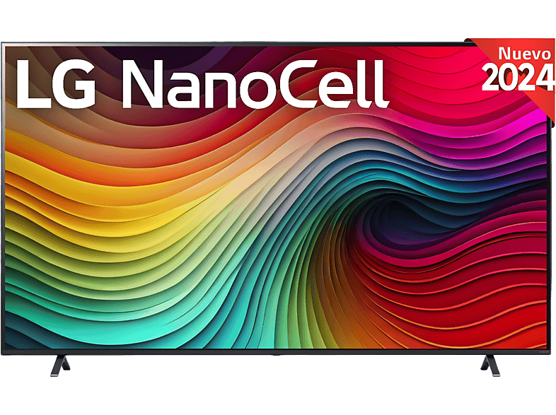 REACONDICIONADO Seminuevo Muy bueno TV LED 86" - LG 86NANO81T6A, UHD 4K, Procesador Inteligente 4K α8, Smart TV, DVB-T2 (H.265), Negro