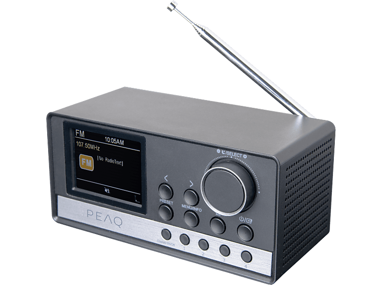 Peaq Dab+ Wekkerradio (pcr 440)