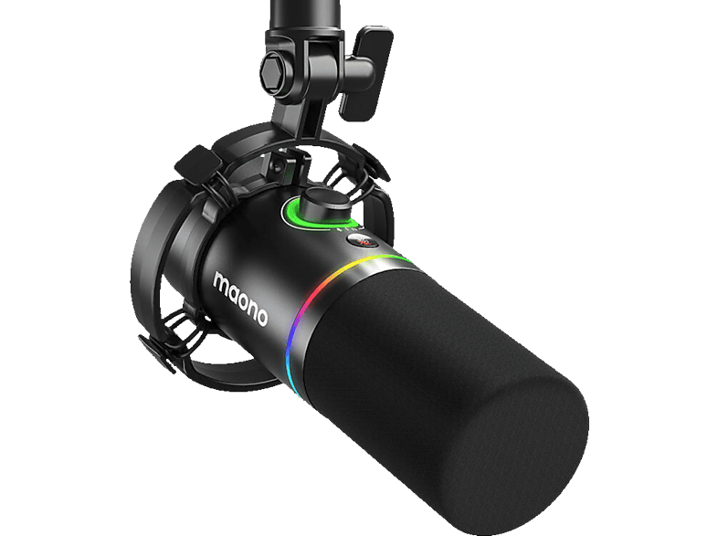 MAONO PD200X USB/XLR Mikrofon, Schwarz