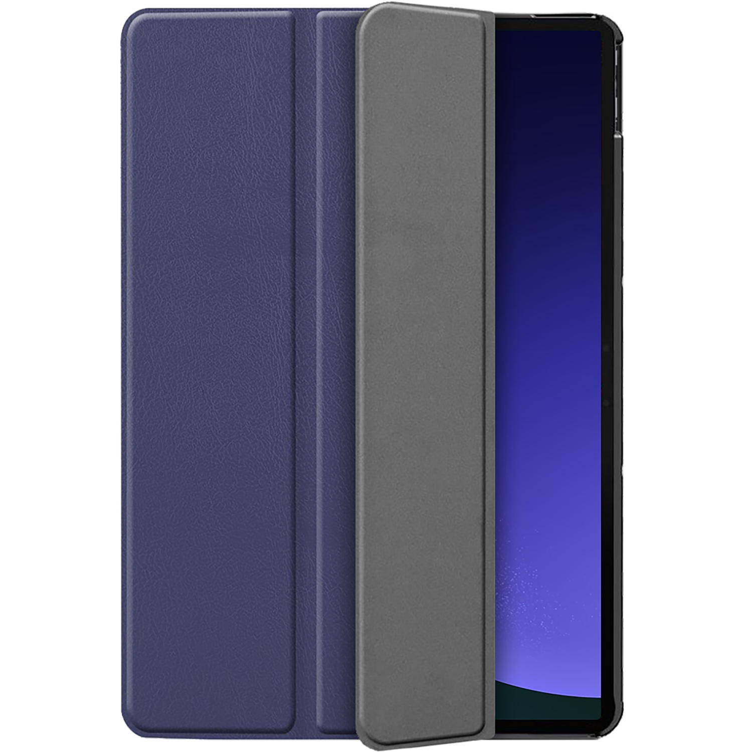 Just In Case Trifold Galaxy Tab S9 Tablethoes Blauw