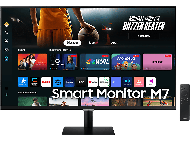 Samsung Smart Monitor M7 - 32 Inch Ultra Hd 4k Va (vertical Alignment)