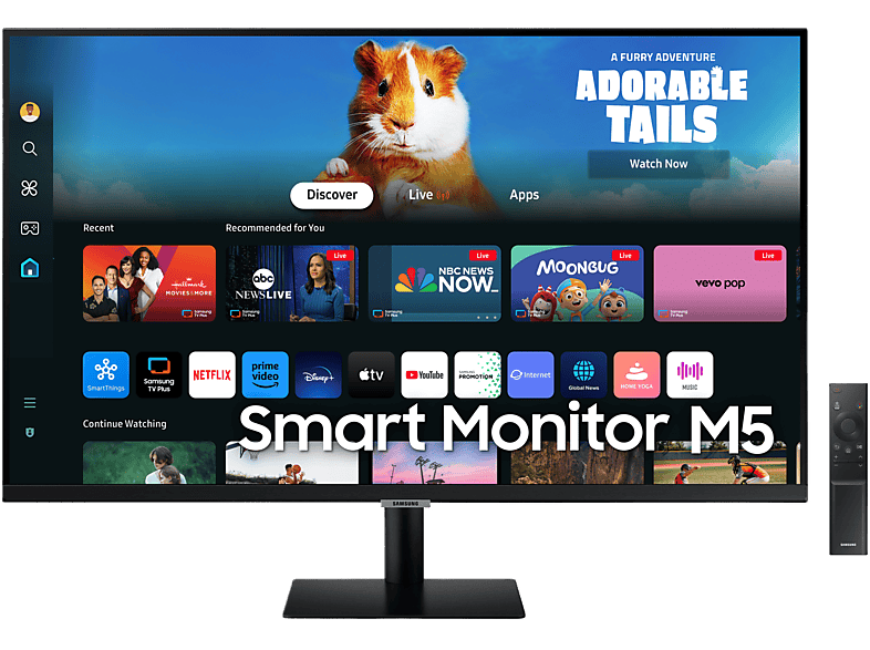 Samsung Smart Monitor M5 - 27 Inch Full Hd Va (vertical Alignment)