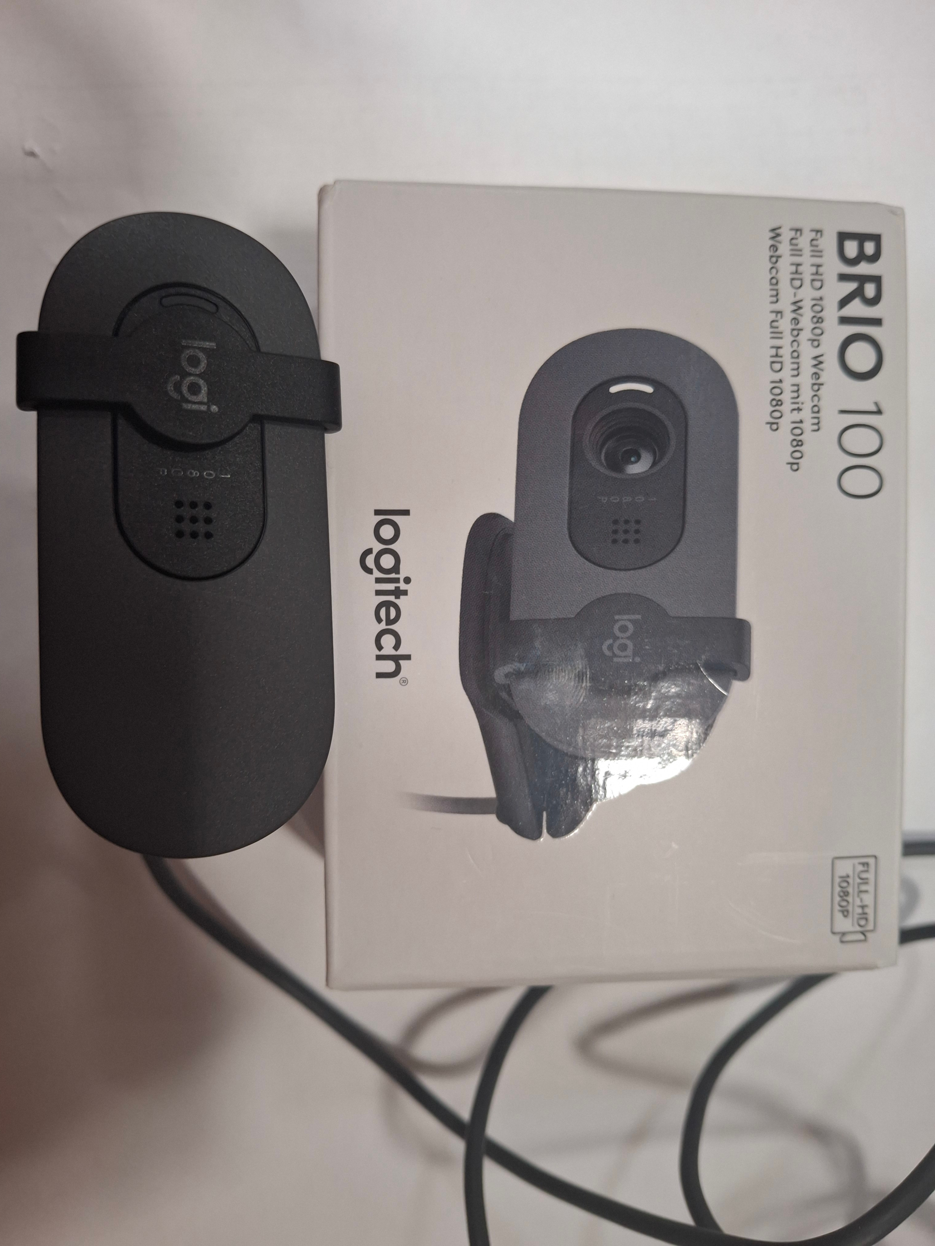 OUTLET - Kamera internetowa LOGITECH Brio 100 Grafitowy 960-001585