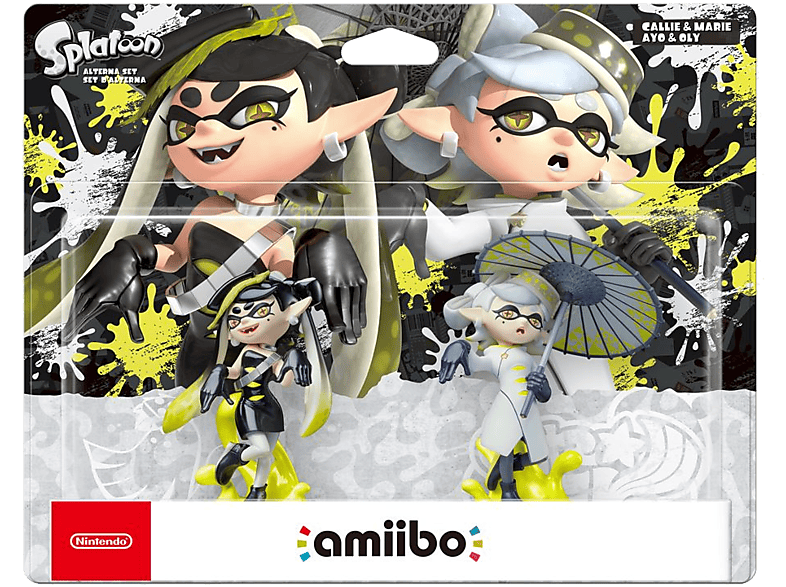Nintendo Set Alterna Nintendo Amiibo Ayo Et Oly Splatoon Collection Figurine