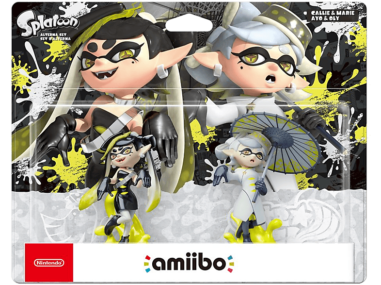 Set Alterna Nintendo Amiibo Ayo Et Oly Splatoon Collection