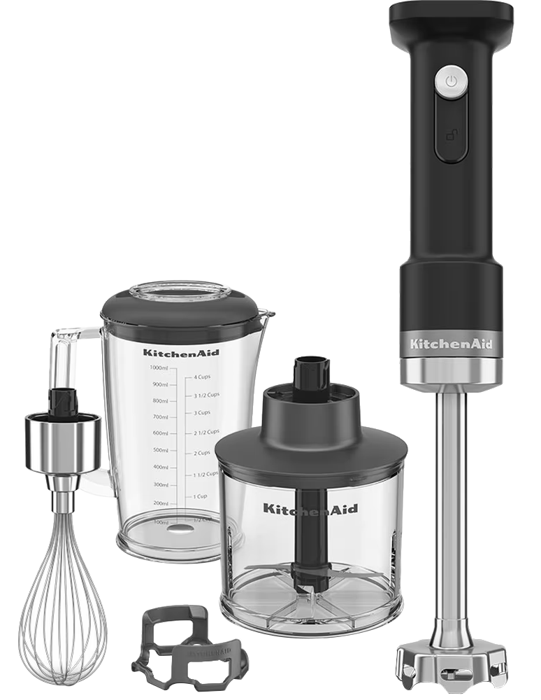 KITCHENAID 5KHBRV05BM vezeték nélküli botmixer szett - akkumulátor nélkül
