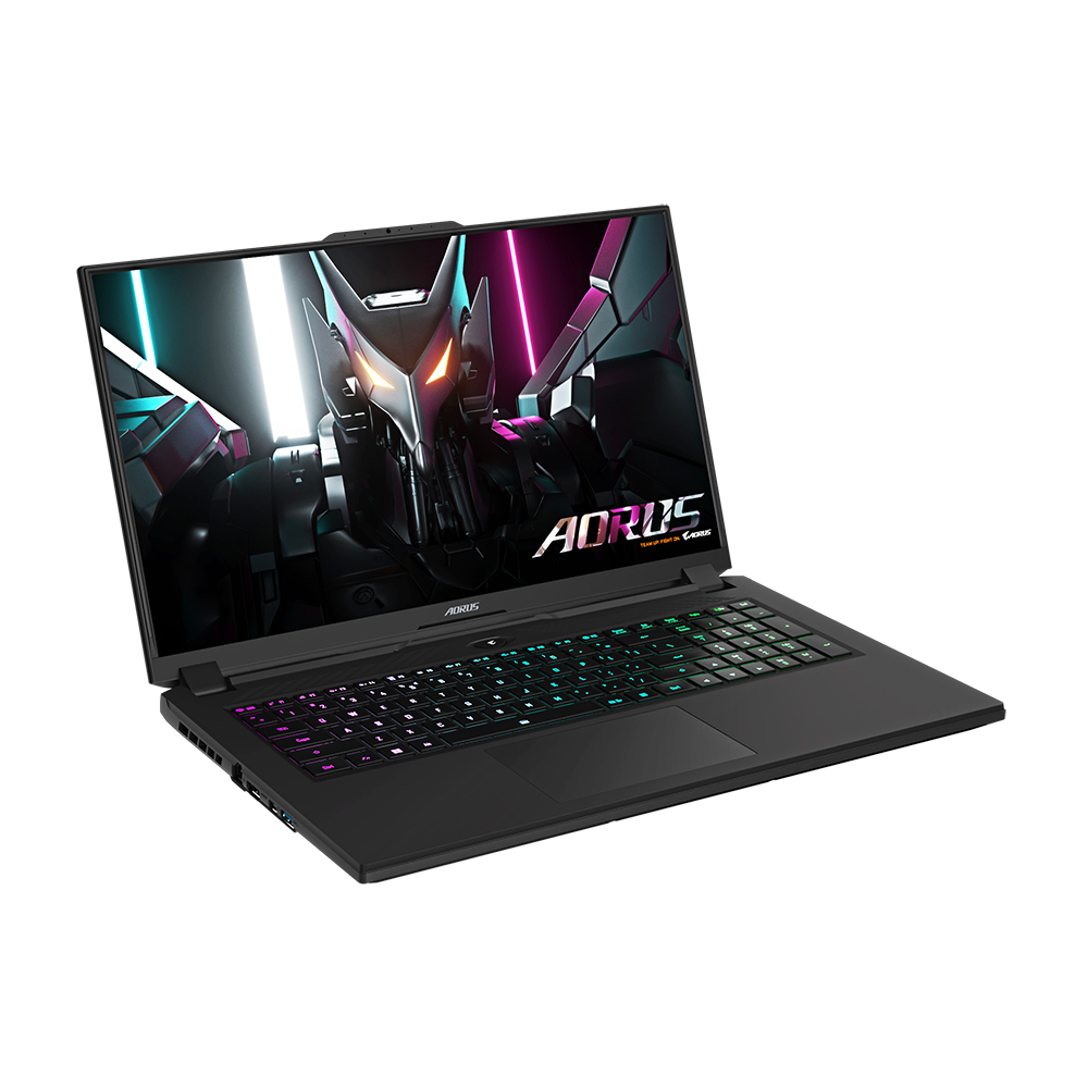 Una computadora portátil negra, abierta, mostrando un gráfico en la pantalla.