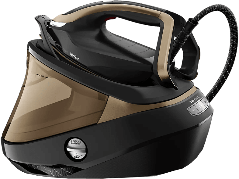 TEFAL Pro Express Vision (GV9820) Ferro da stiro con caldaia (Schwarz/Gold)