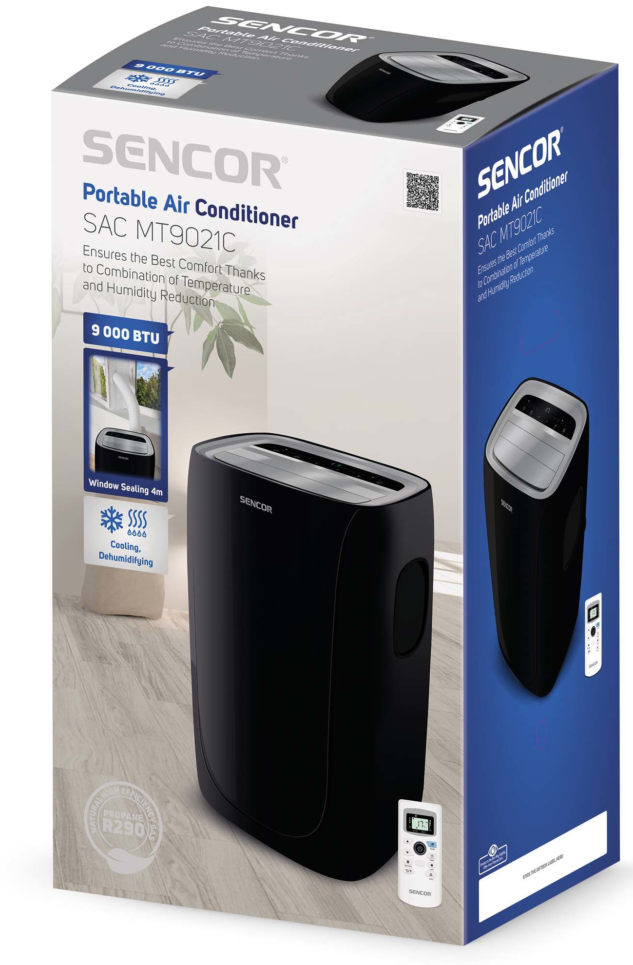 Klimatyzator przenośny SENCOE SAC MT9012C Czarny