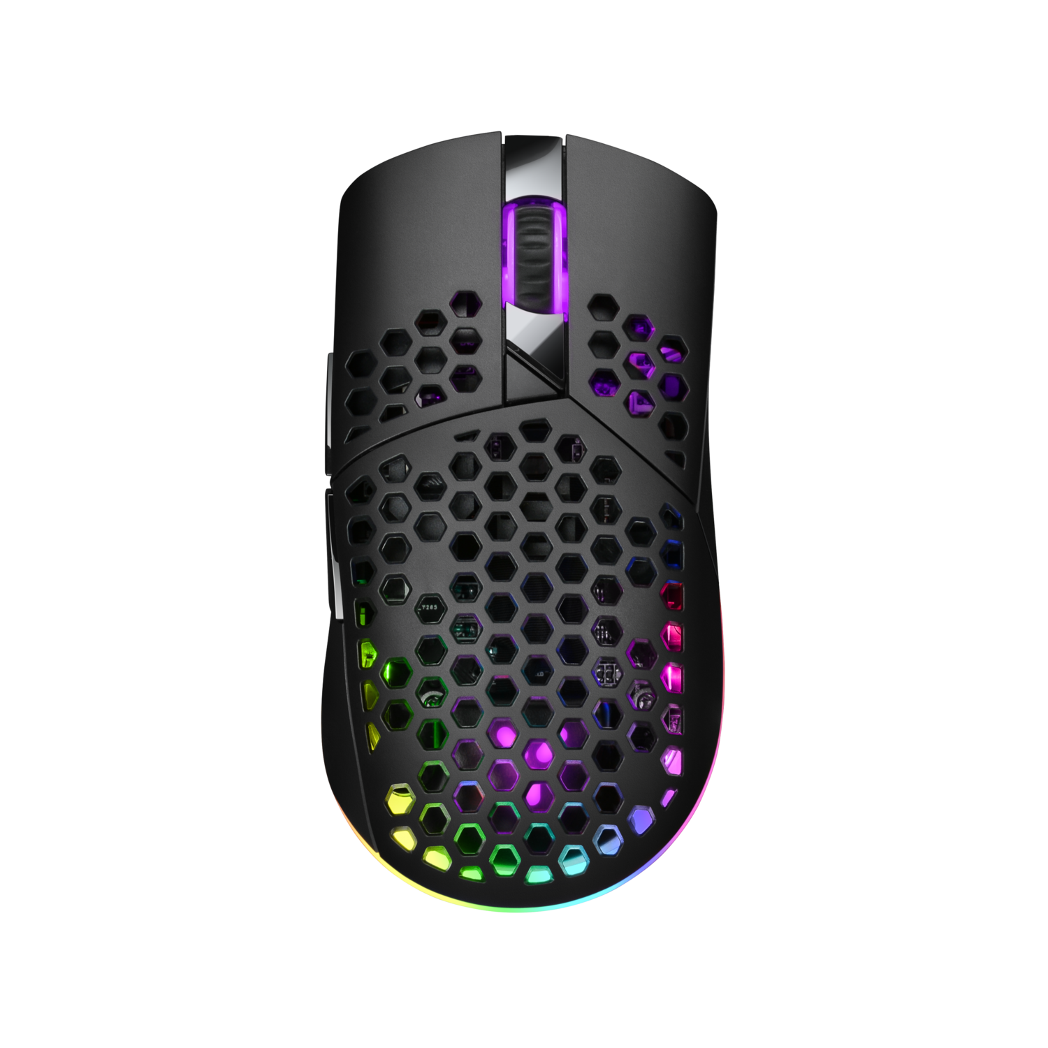 ISY IGM 5000-BK Ultralight Wireless RGB Gaming Mouse Zwart
