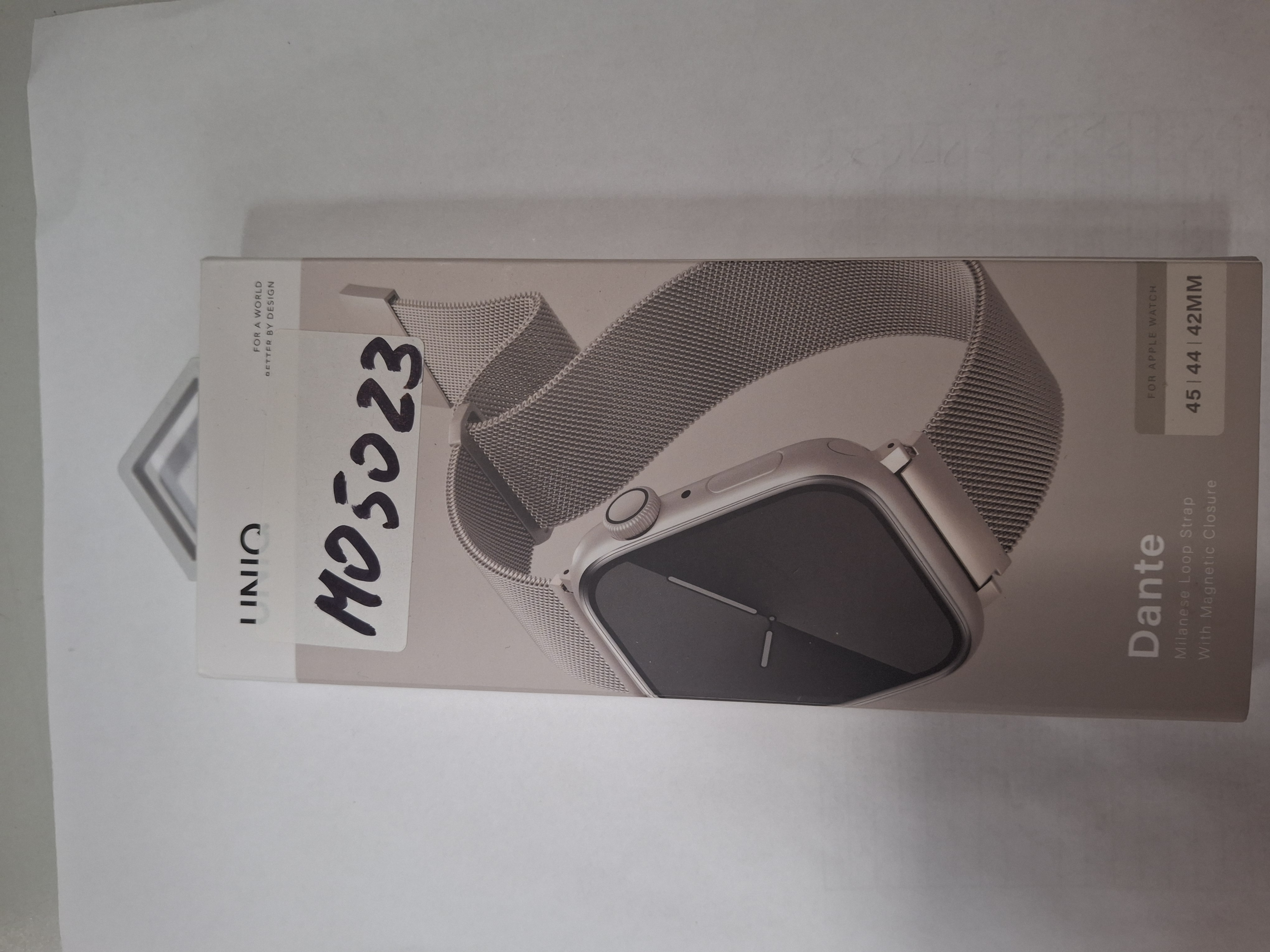 OUTLET - Pasek UNIQ Dante do Apple Watch 42/44/45mm Starlight UNIQ-45MM-DANSLGT