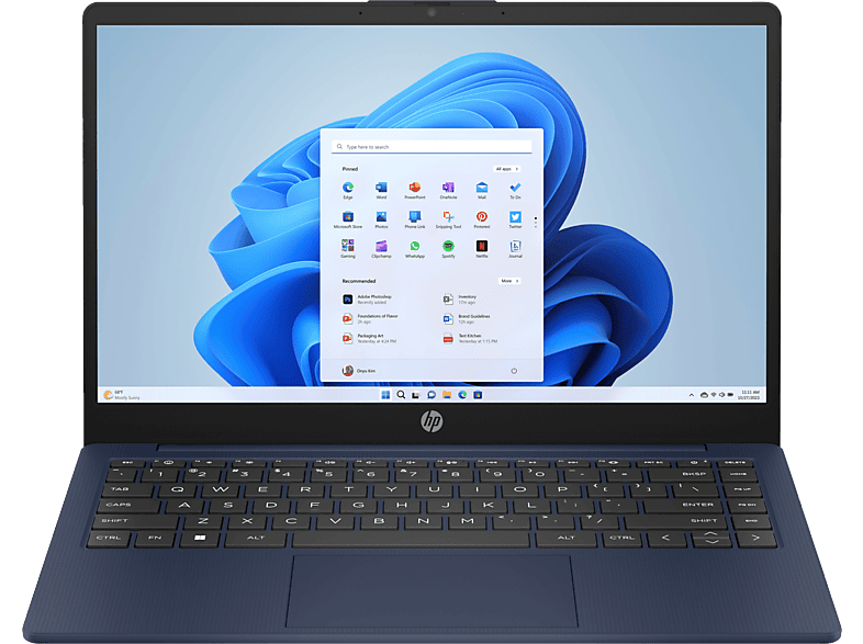 Portátil - HP 14-ep0004ns, 14" Full HD, Intel® Core™ i5-1335U, 16GB RAM, 1TB SSD, Gráficos Iris® Xe, Windows 11 H, Azul