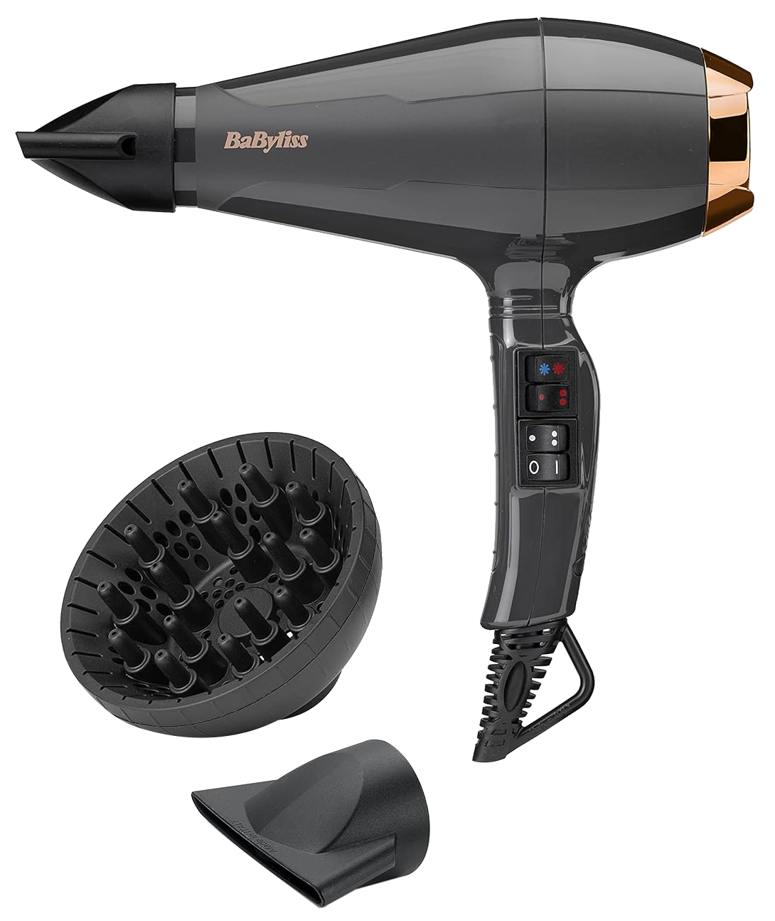 BABYLISS 6719DE Air Pro Ionos hajszárító 2200W, AC motor