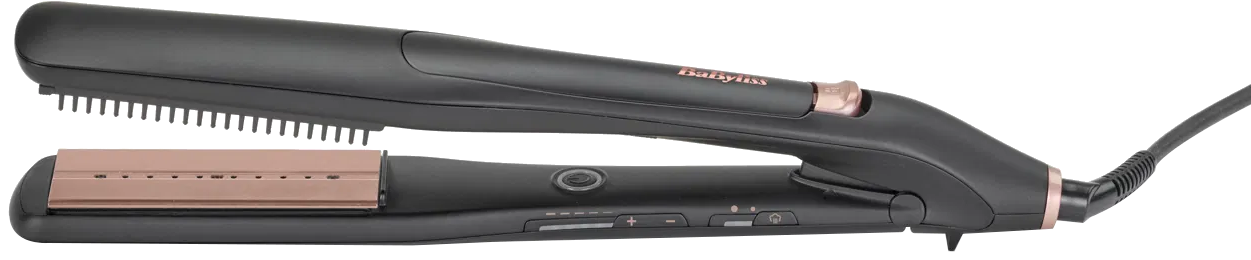 BABYLISS ST596E Steam Luxe Styler titánium-kerámia lapos gőzölős hajvasaló