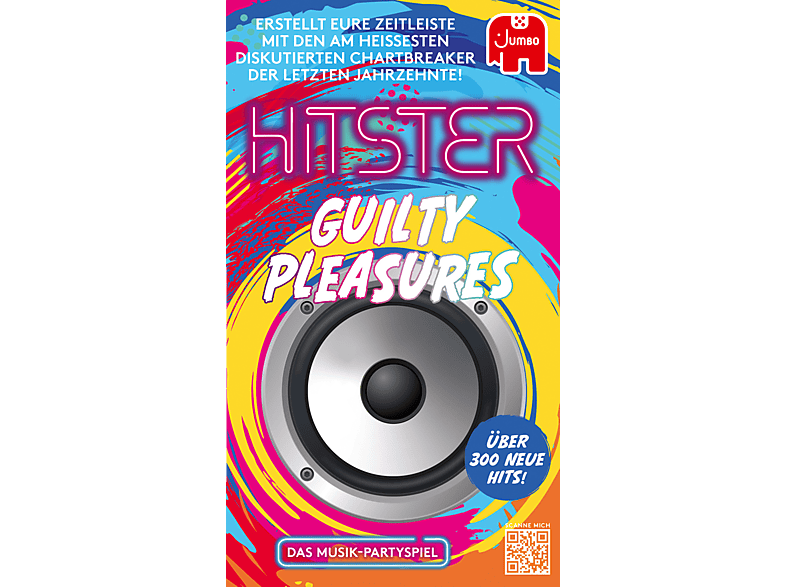 JUMBO Hitster - Guilty Pleasures Dach Partyspiel Mehrfarbig Karton