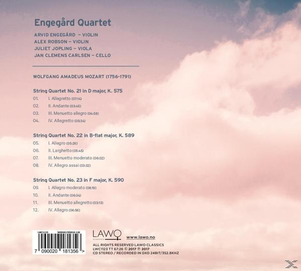 Engegard Quartet - PRUSSIAN STRING QUARTETS  - (CD)