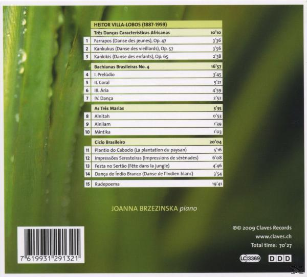 Joanna Brzezinska - Klavierwerke Vol.2  - (CD)