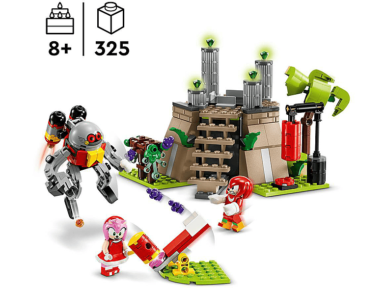 Thumbnail - LEGO Sonic 76998 Knuckles und der Schrein des Master Emerald Bausatz, Mehrfarbig