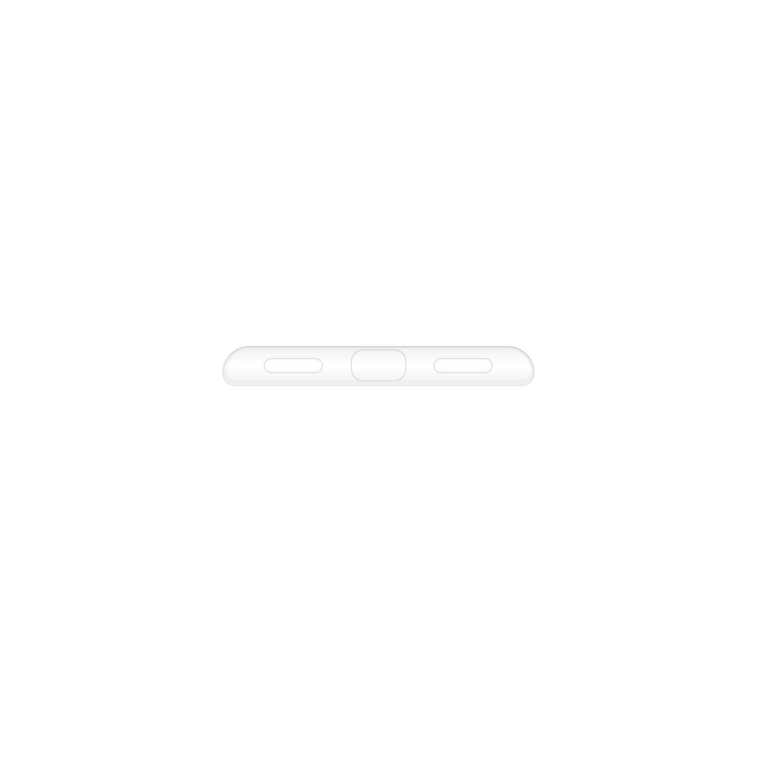 A white background with three small oblong shapes.