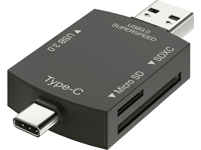 NEWELL Hub OTG 3 in 1 Speicherkartenlesegerät — Foto 4 von 4