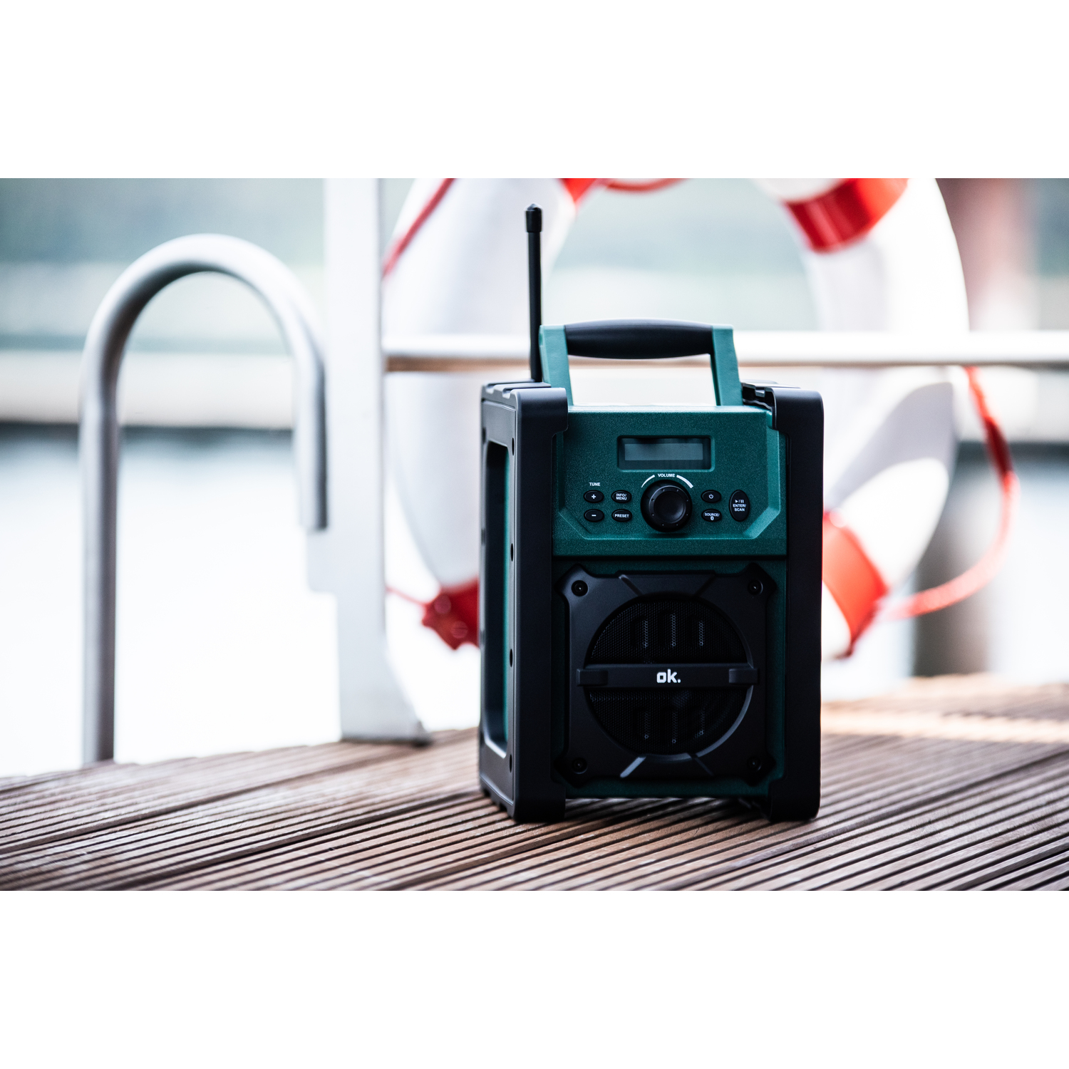 OK. Draagbare radio DAB+ Bluetooth (ORD 310)