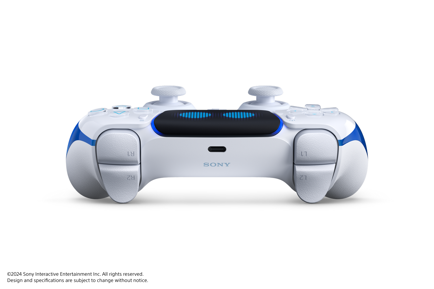 Mando PS5 - Sony DualSense® ASTRO BOT™ Edición Limitada, Para PlayStation, Inalámbrica, Bluetooth, USB-C, Blanco y Azul